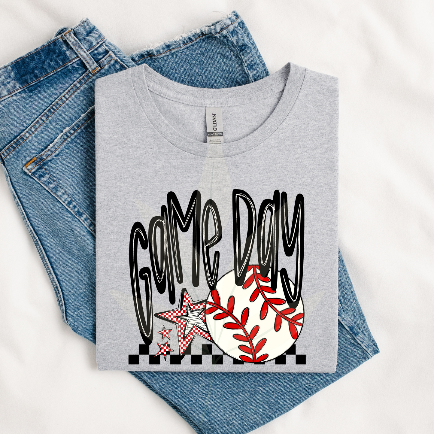 Game Day Checkered Star Sports