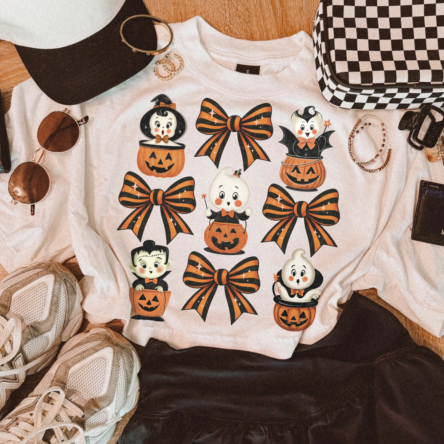 Jack O Lantern Friends And Bows
