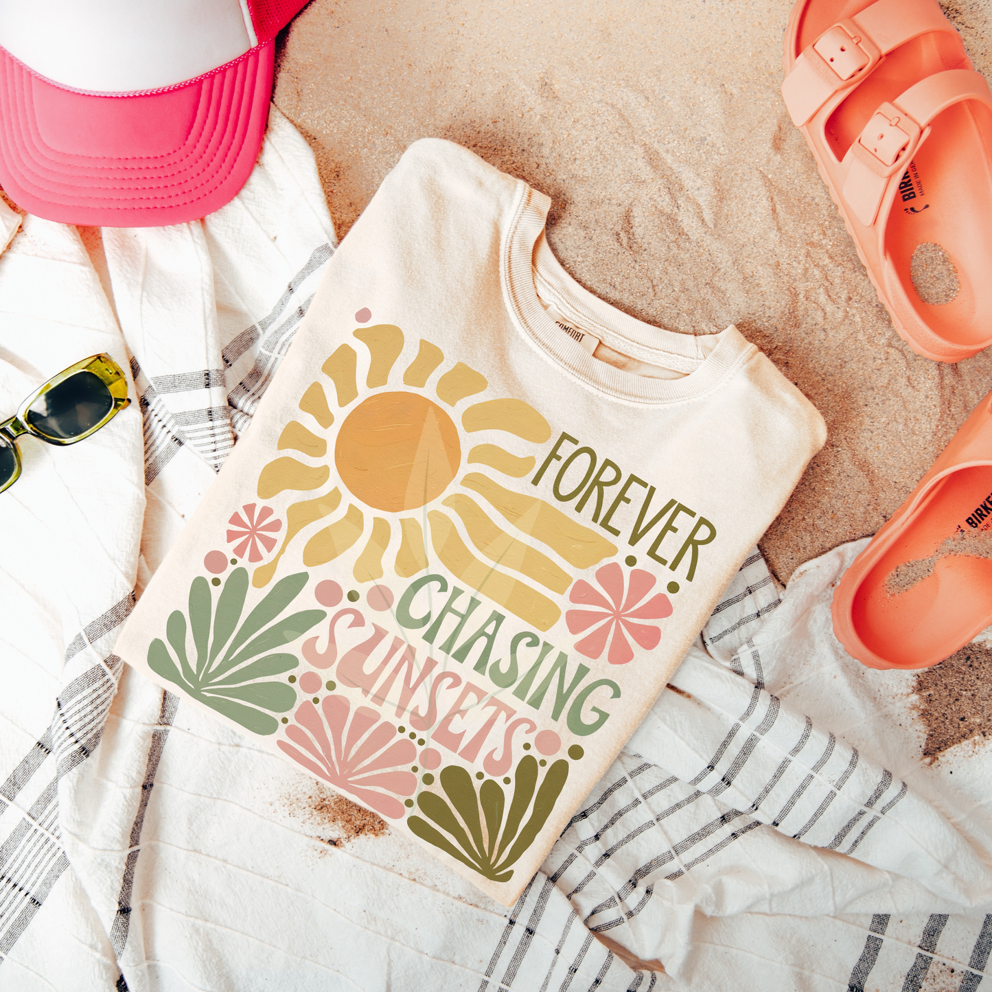 Floral Forever Chasing Sunsets