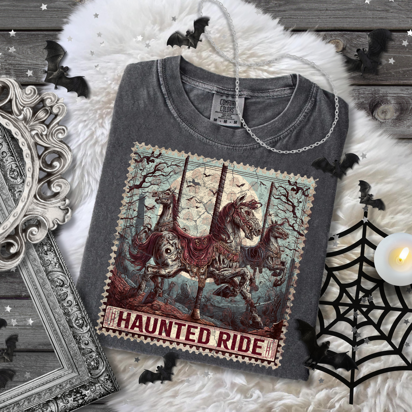 Haunted Ride Stamp