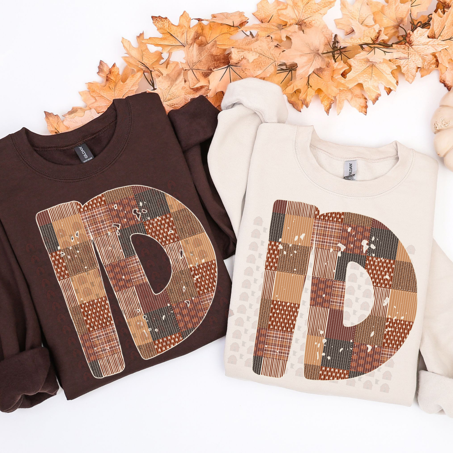 State Quilted Distressed Browns