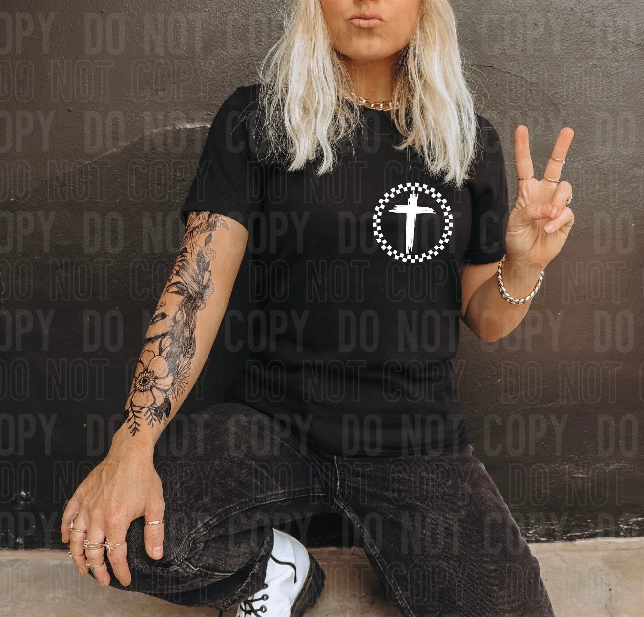 SEMI EXCLUSIVE - Checkered Spread The Love Of Jesus