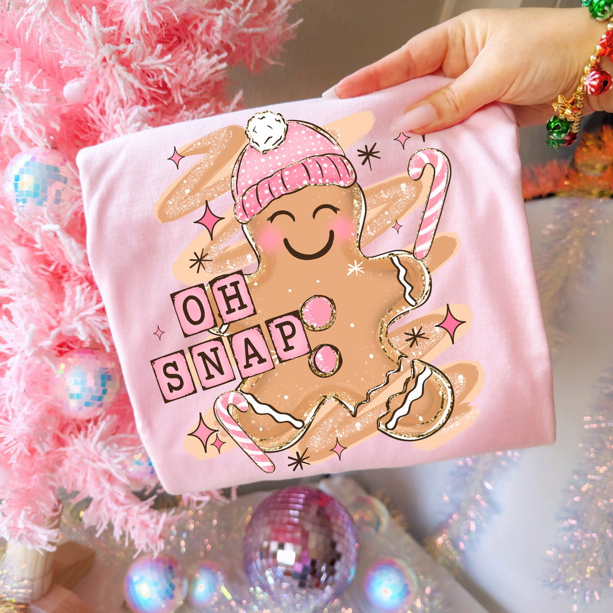 Oh Snap Pink Gingerbread