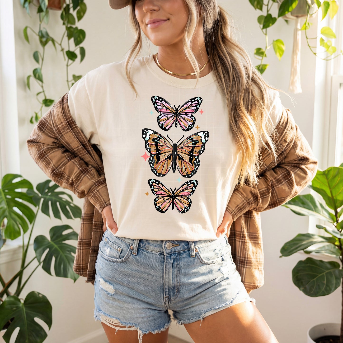 Triple Butterflies