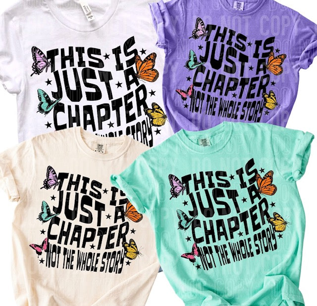 SEMI EXCLUSIVE - This Is Just A Chapter With Butterflies