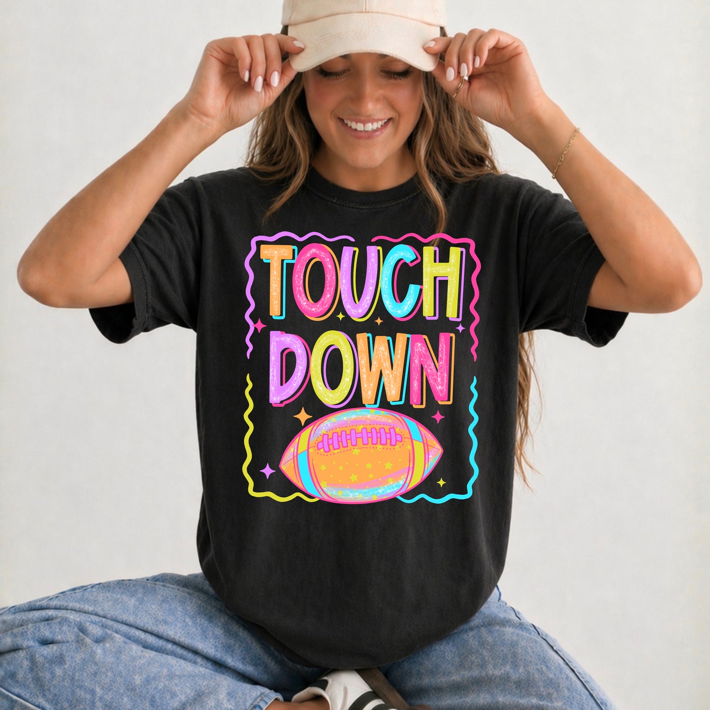 Touchdown Football Colorful