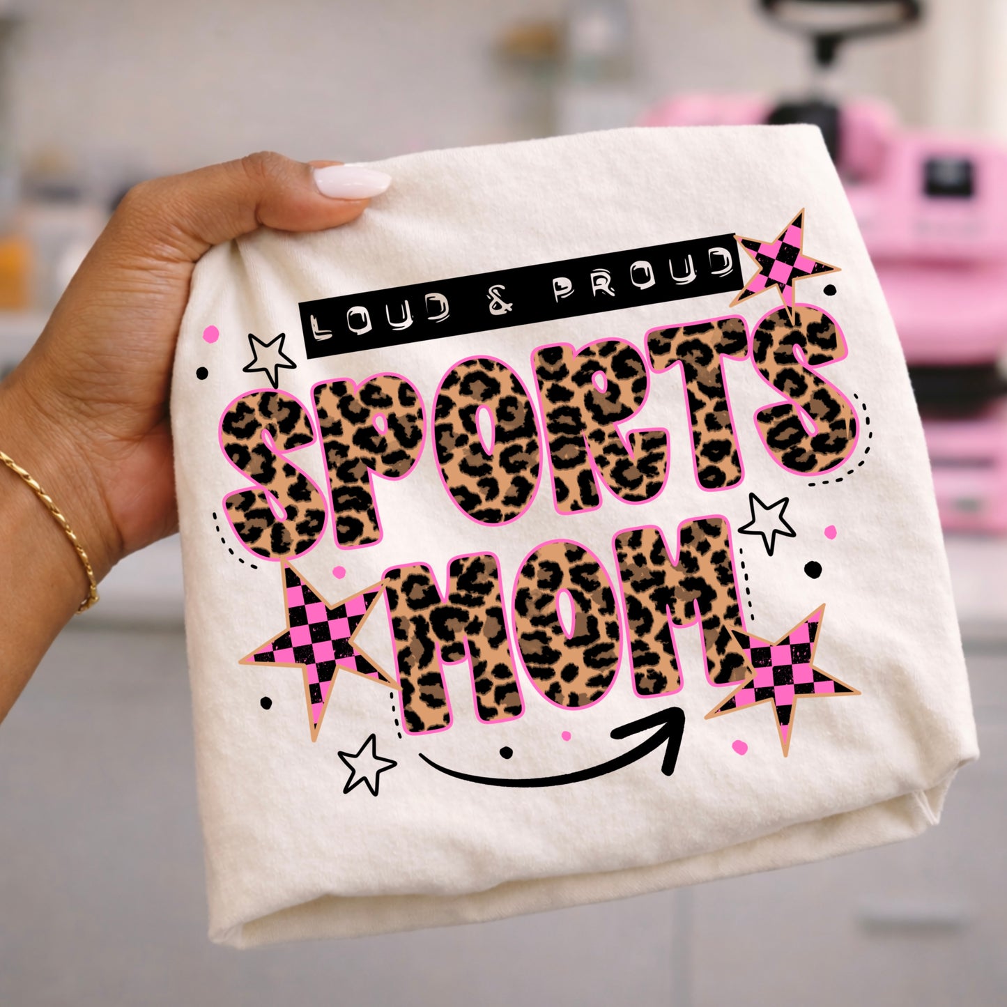 Sports Mom Leopard