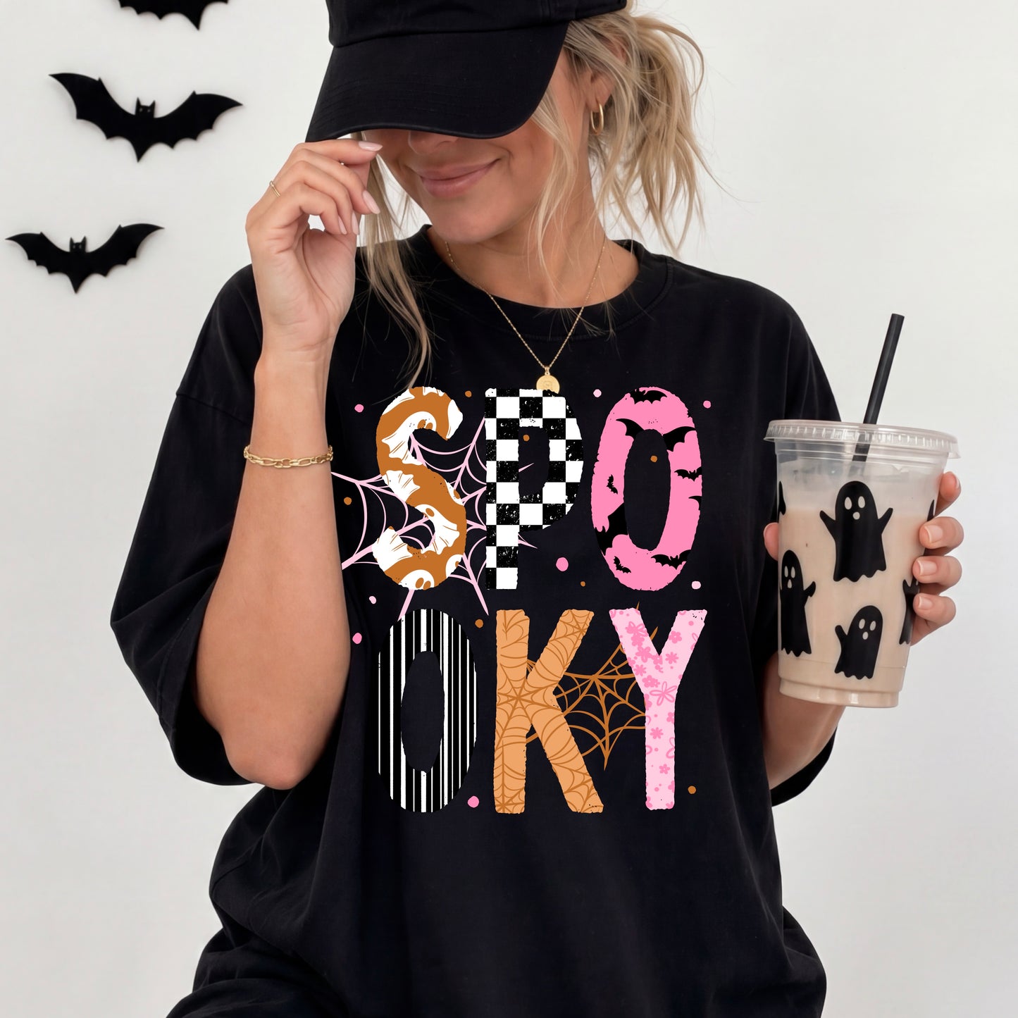 Spooky Pattern Letters