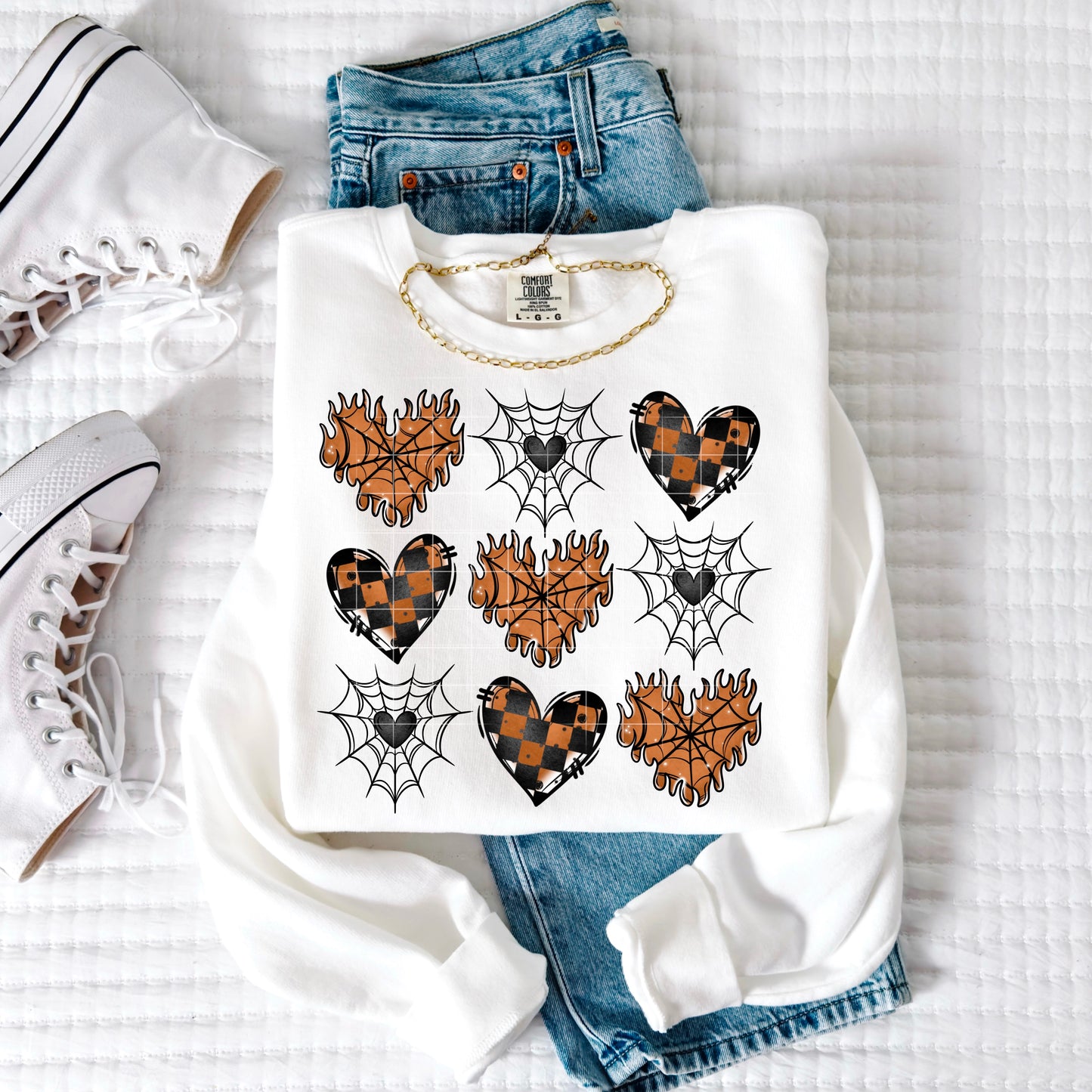 Flame Heart Grid