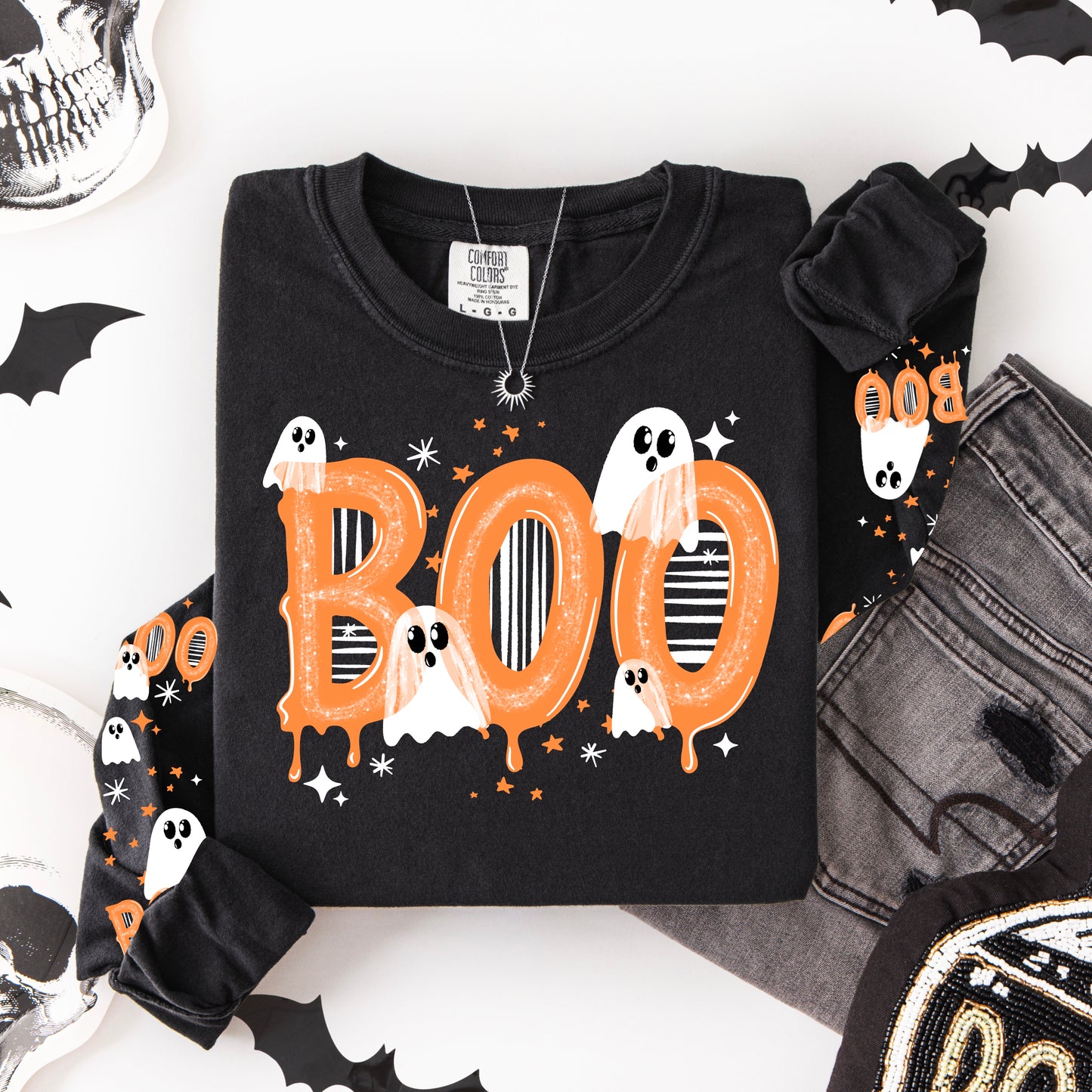 Boo Drip Orange