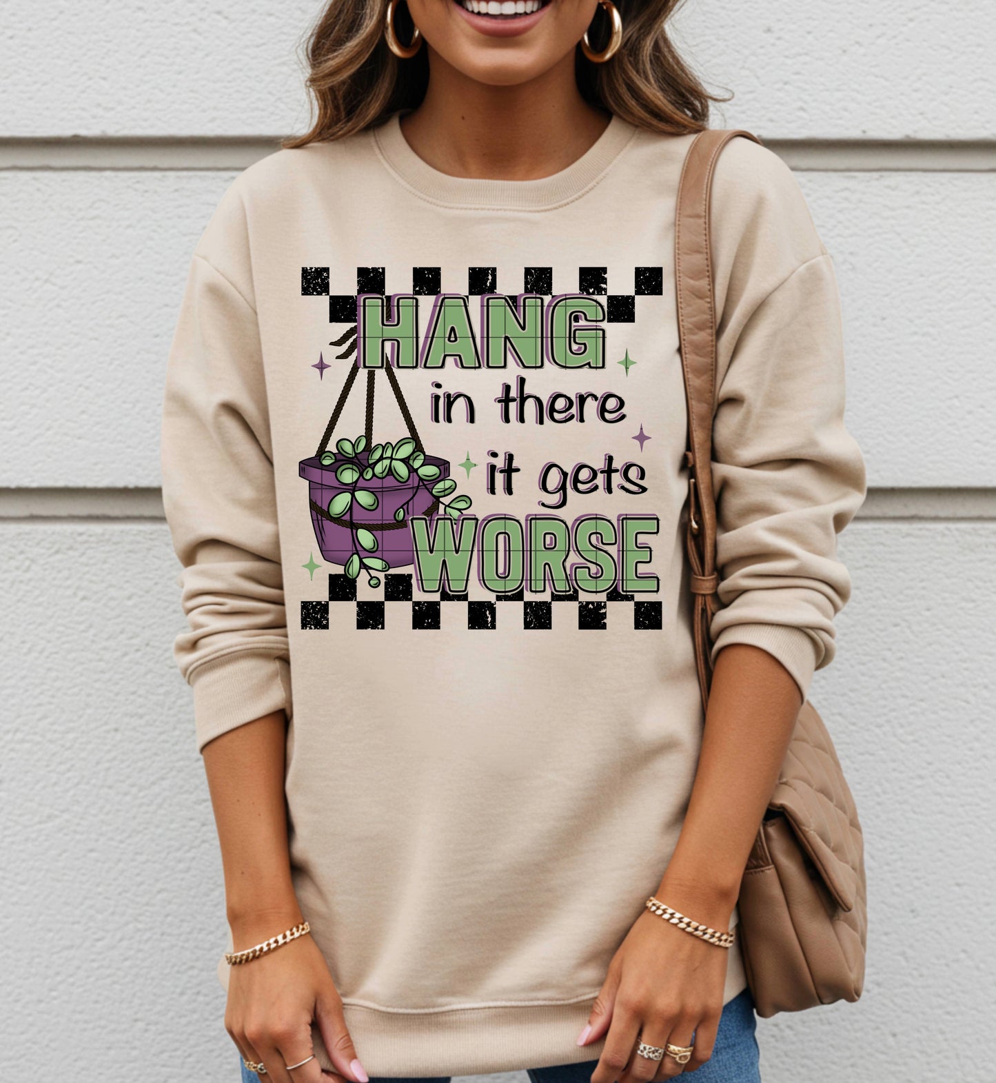 Hanging Plant Hang In There