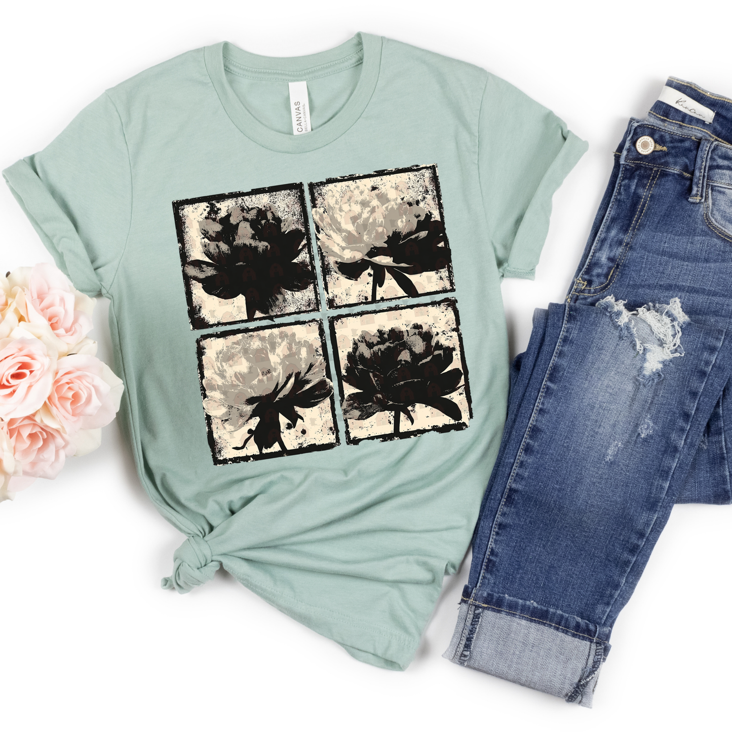 Ink Blot Peony