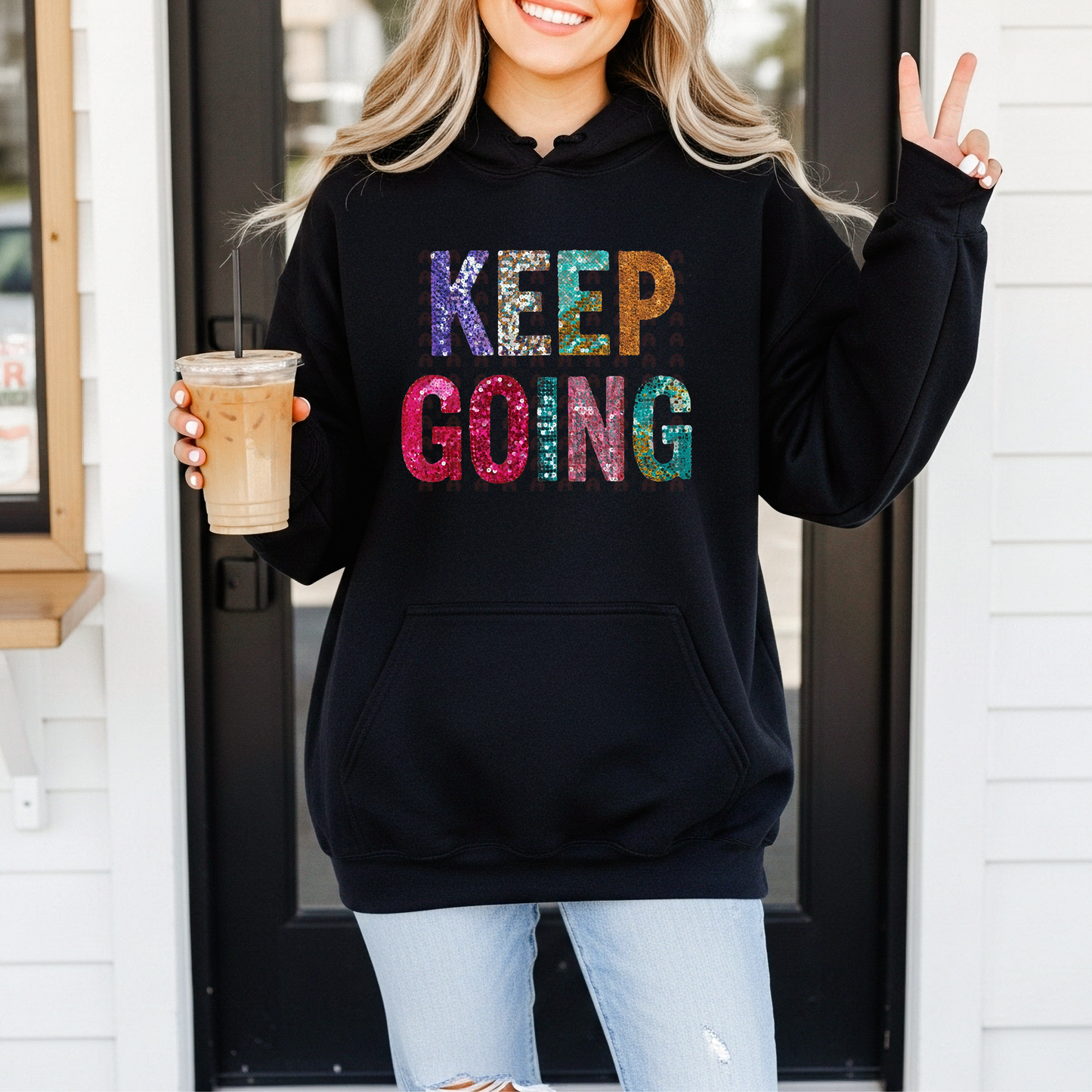 Keep Going Sequin Appearance