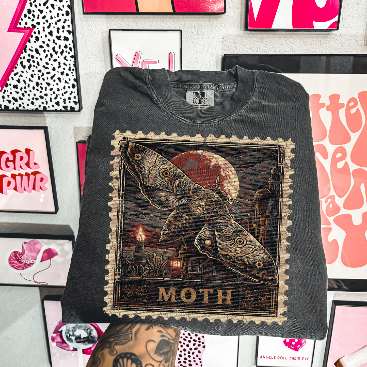 Moth Stamp
