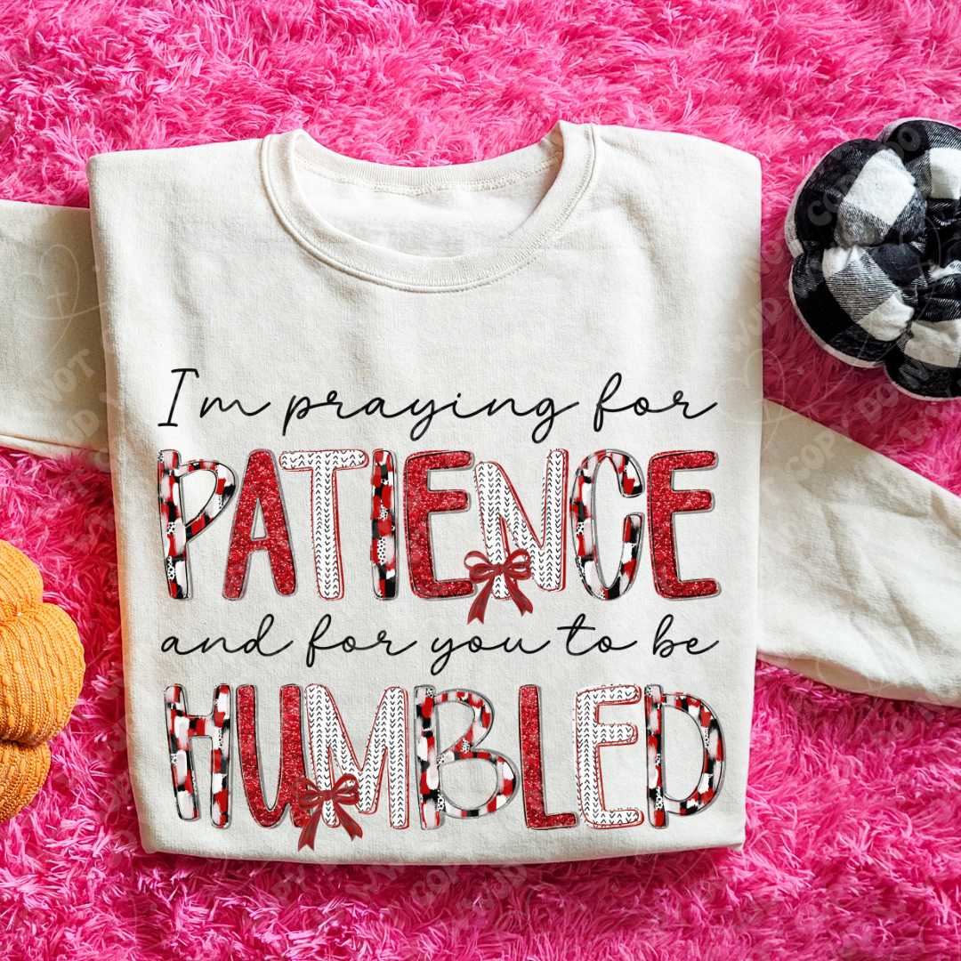 Patience Humbled With Bows