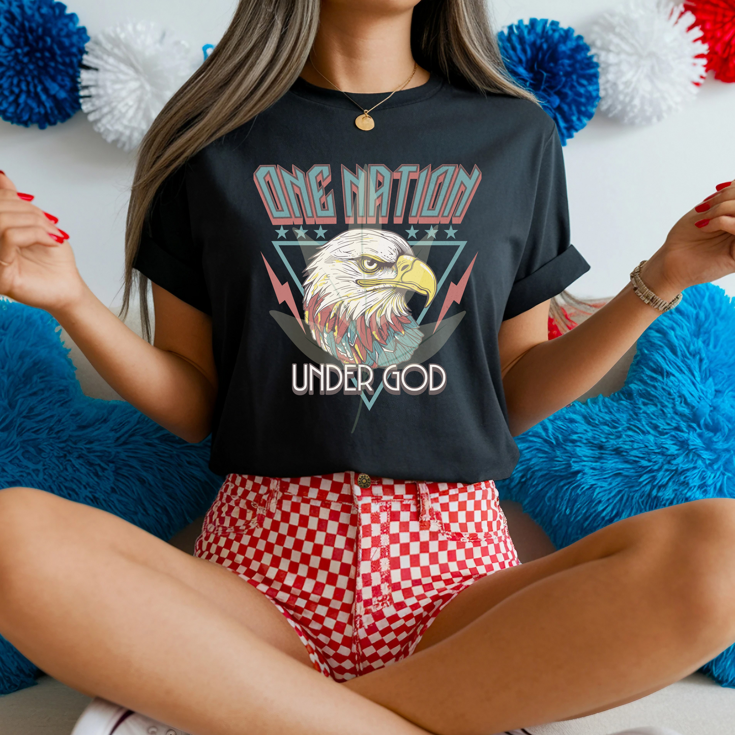 Retro One Nation Eagle