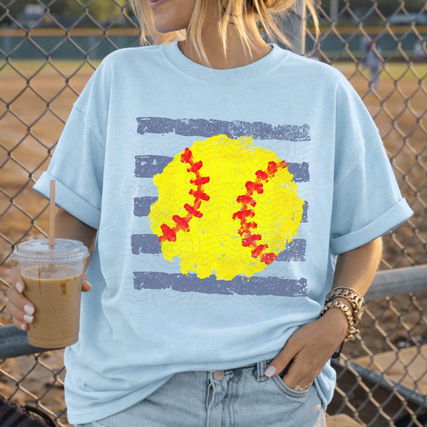 Summer Stripes Softball