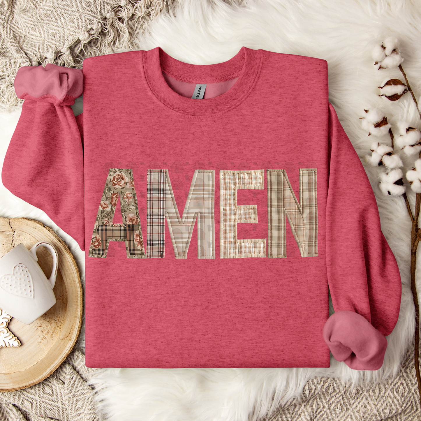 Amen Quilted Patchwork