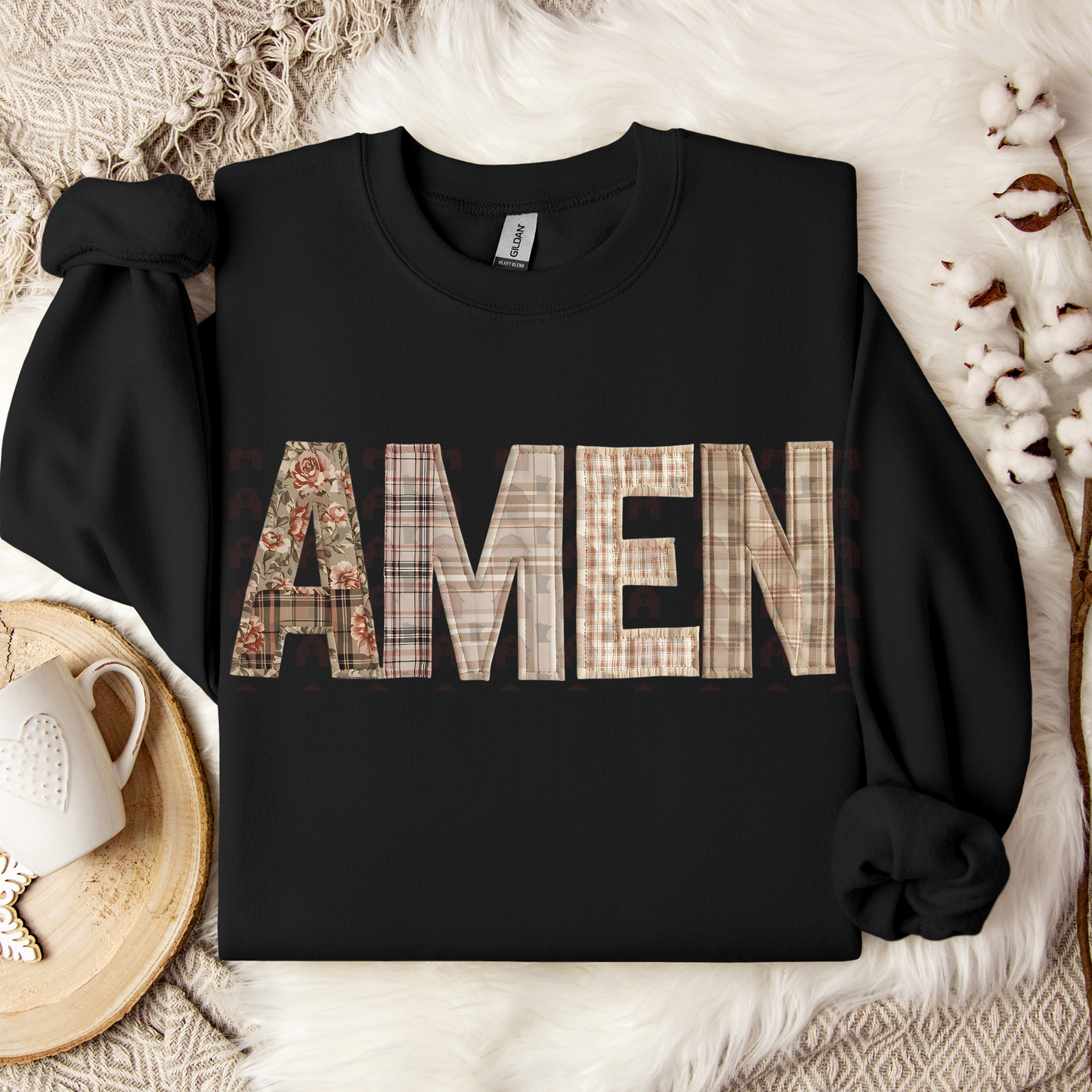 Amen Quilted Patchwork