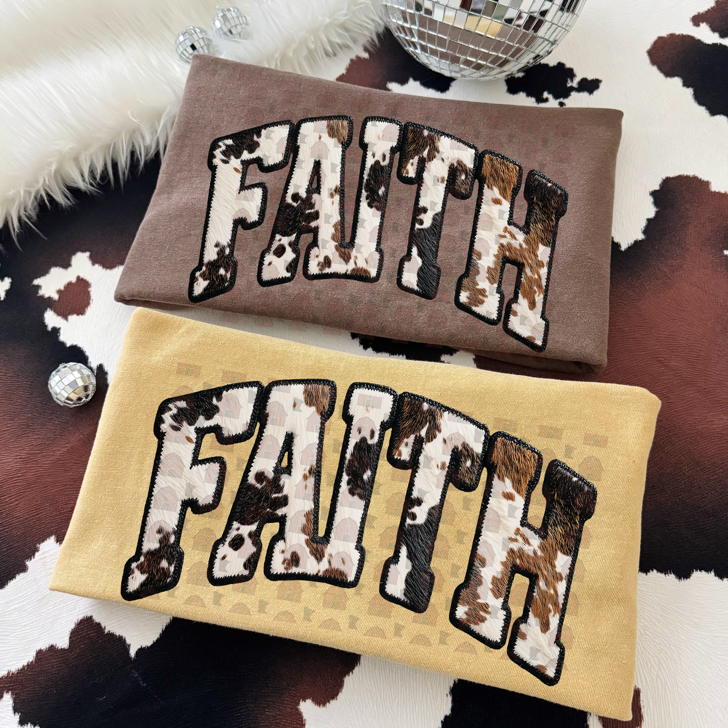 Black Brown Cow Faith