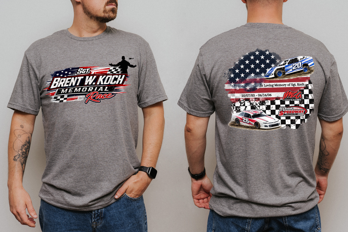 Adult Tees Brent Koch Memorial Race June 14th, 2026