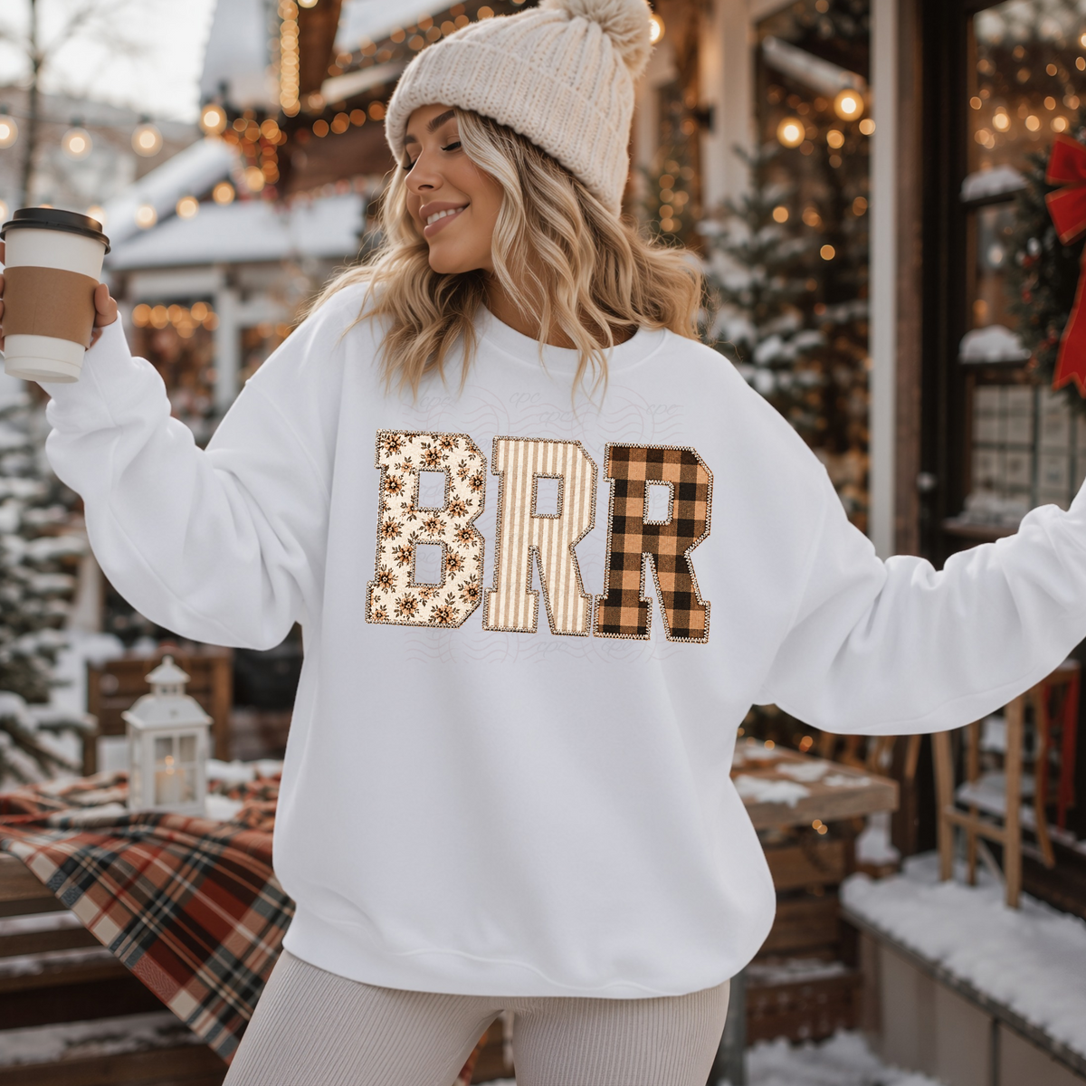 Brown Patterned BRR