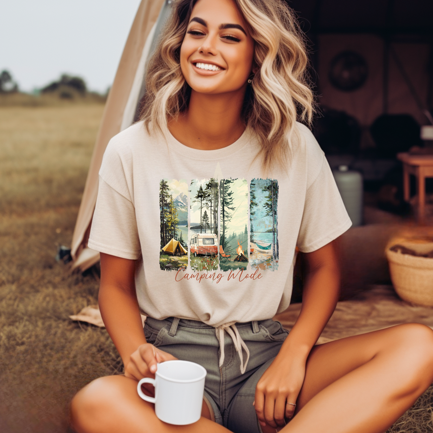 Brushstroke Camping Mode