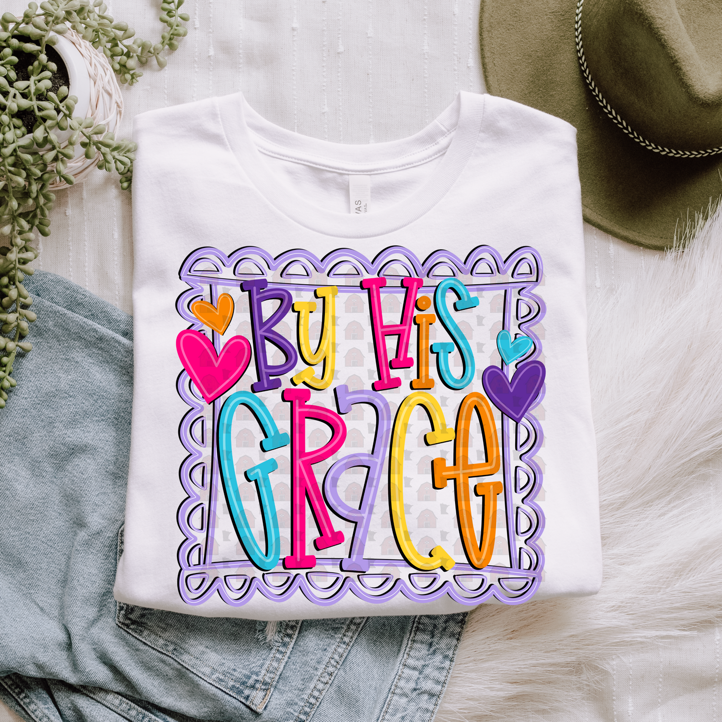 Doodle Frame Faith Sayings
