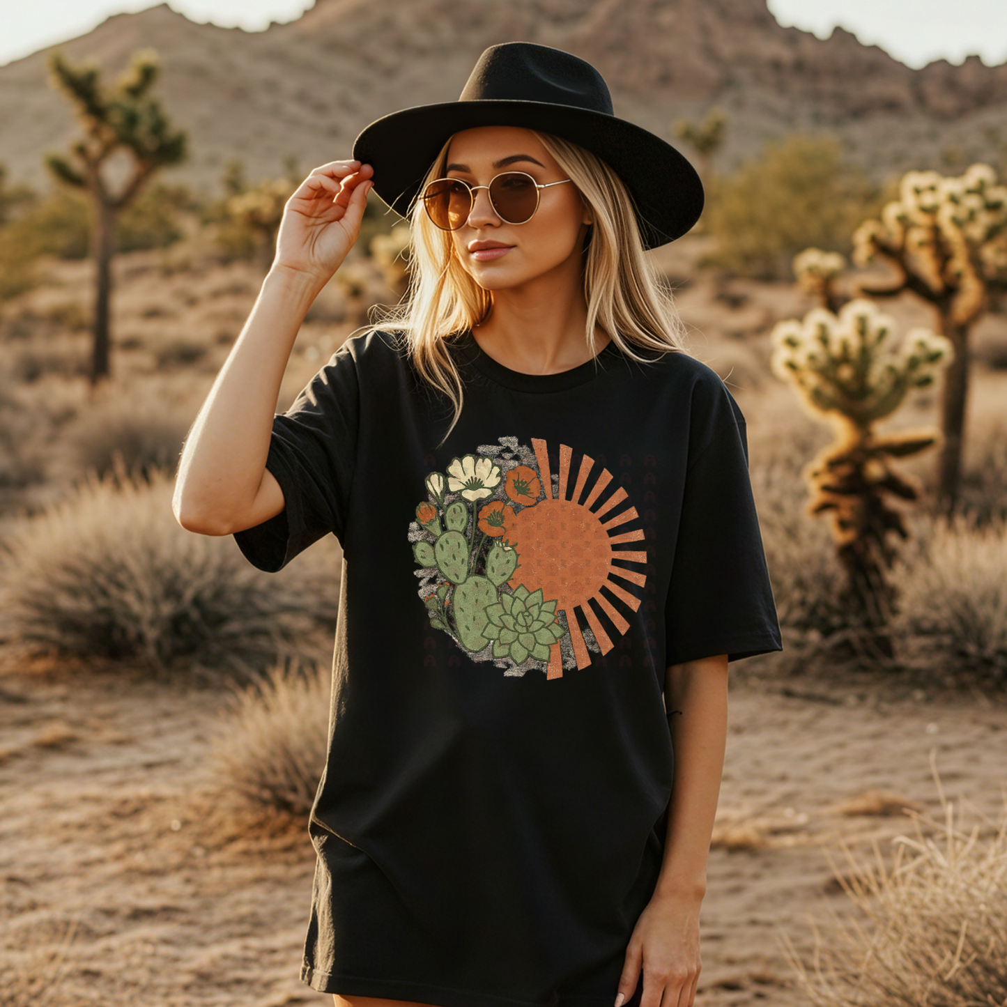 Cactus Floral Sun