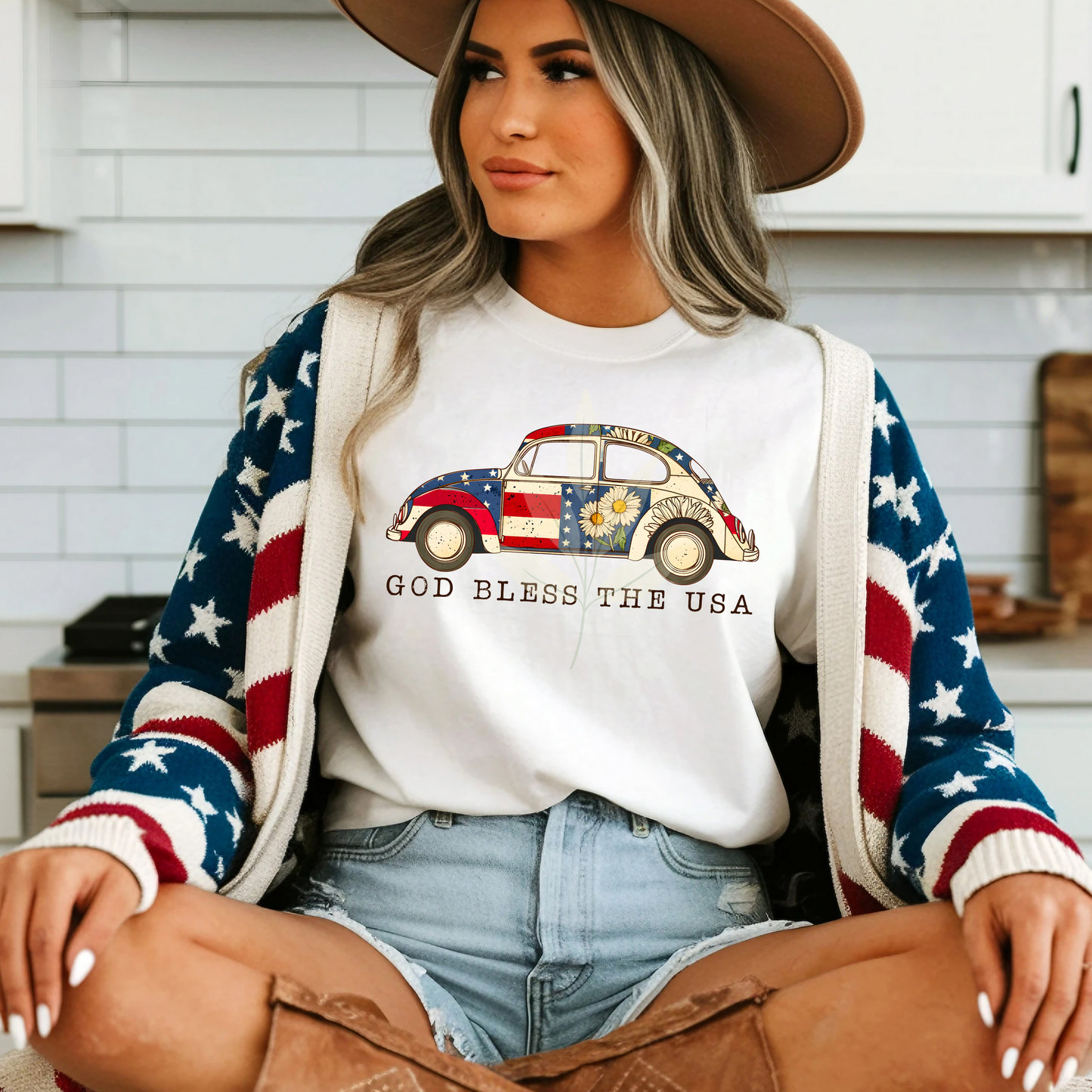 Car God Bless The USA