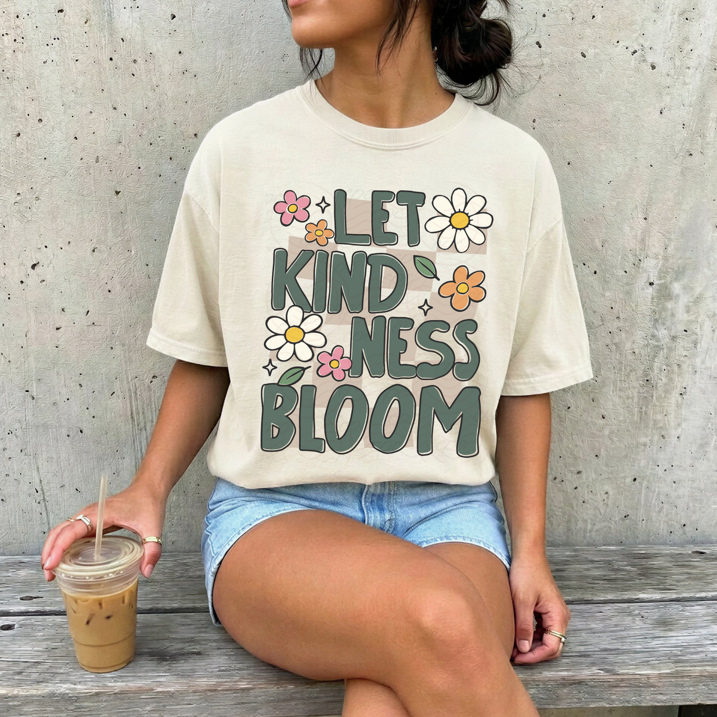 Checkers Flowers Let Kindness Bloom