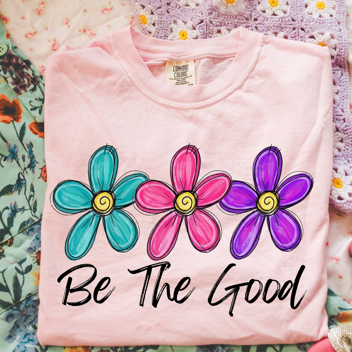 Colorful Flowers Be The Good