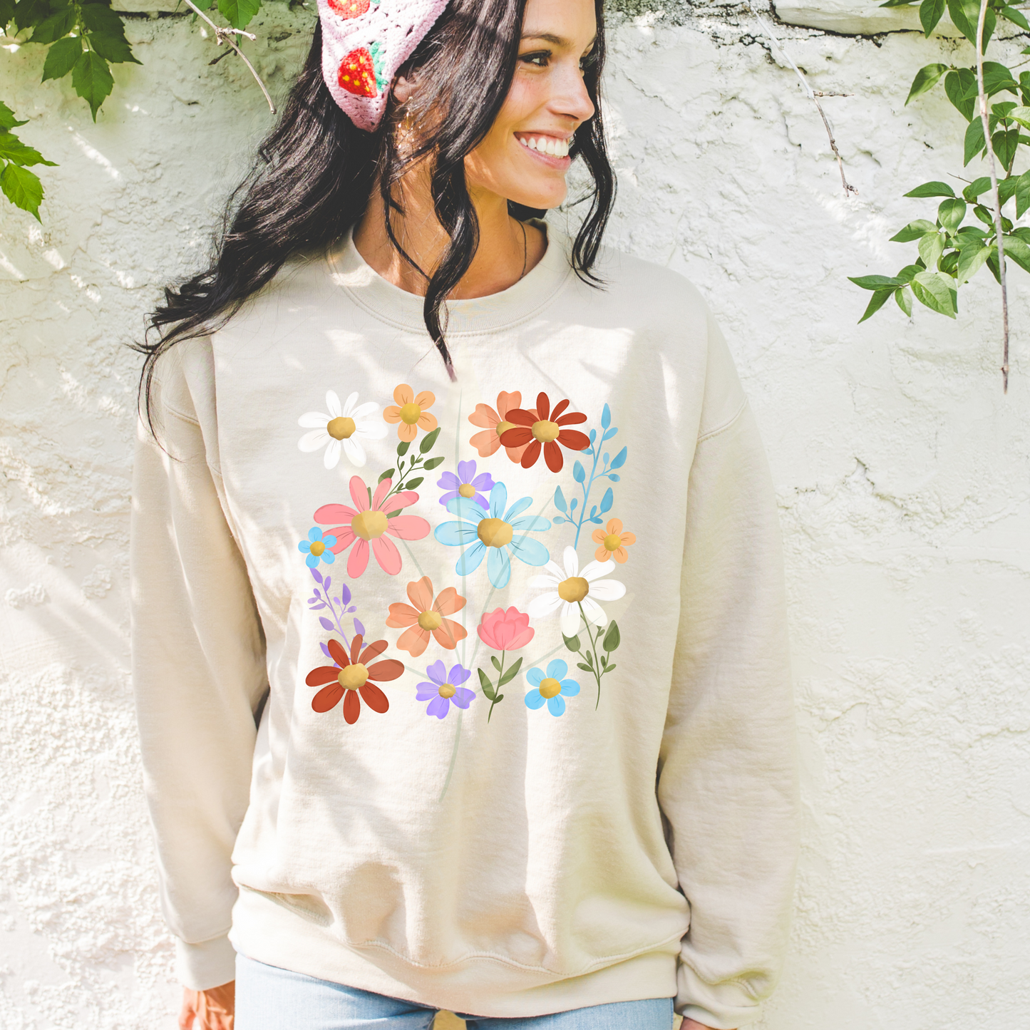 Colorful Wildflower Grid