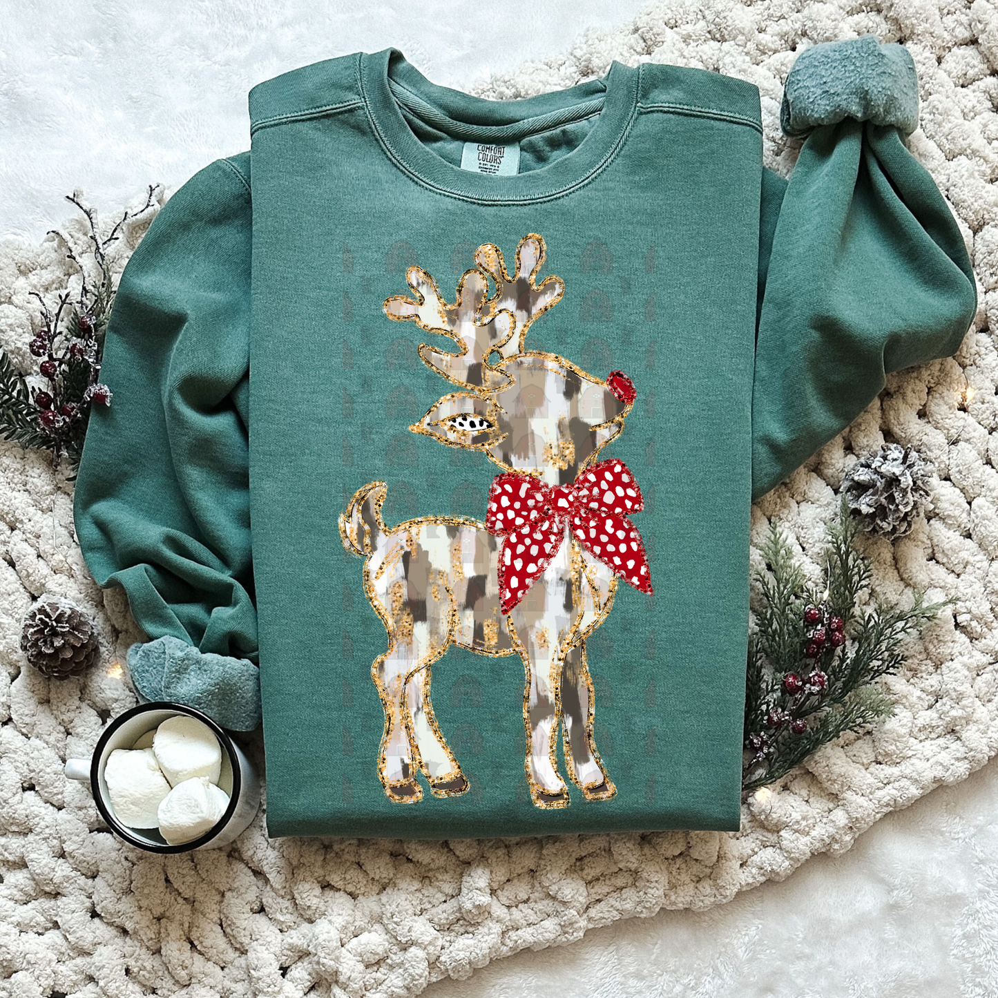 Cute Coquette Reindeer