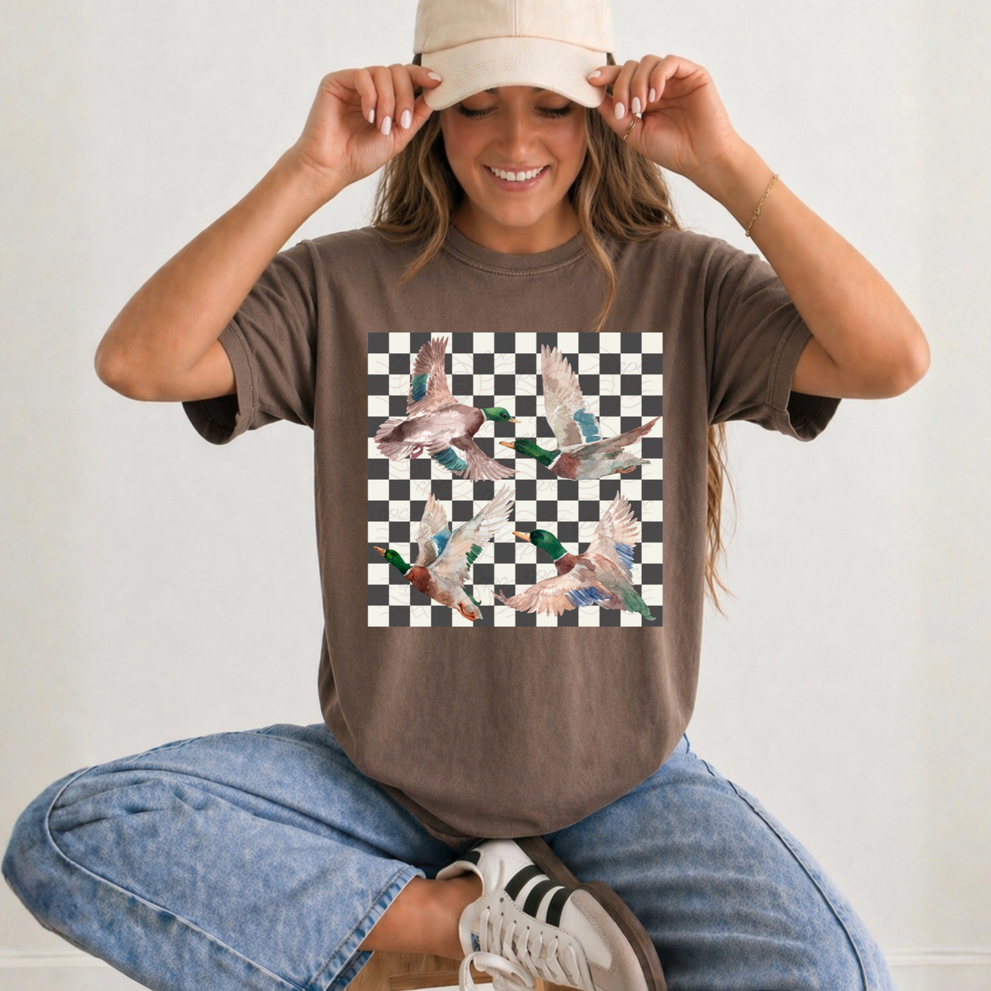 Ducks Checkerboard