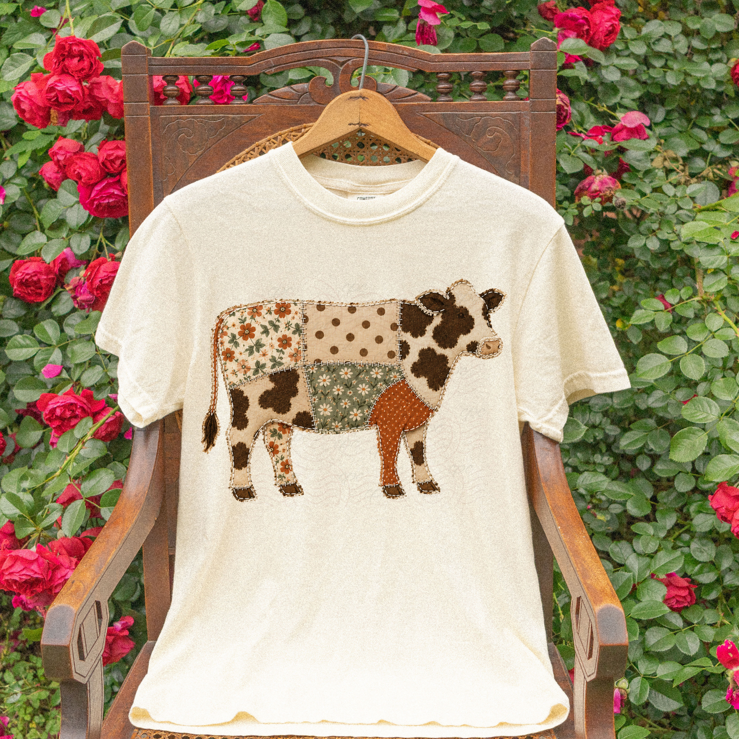 Fall Cow Patchwork