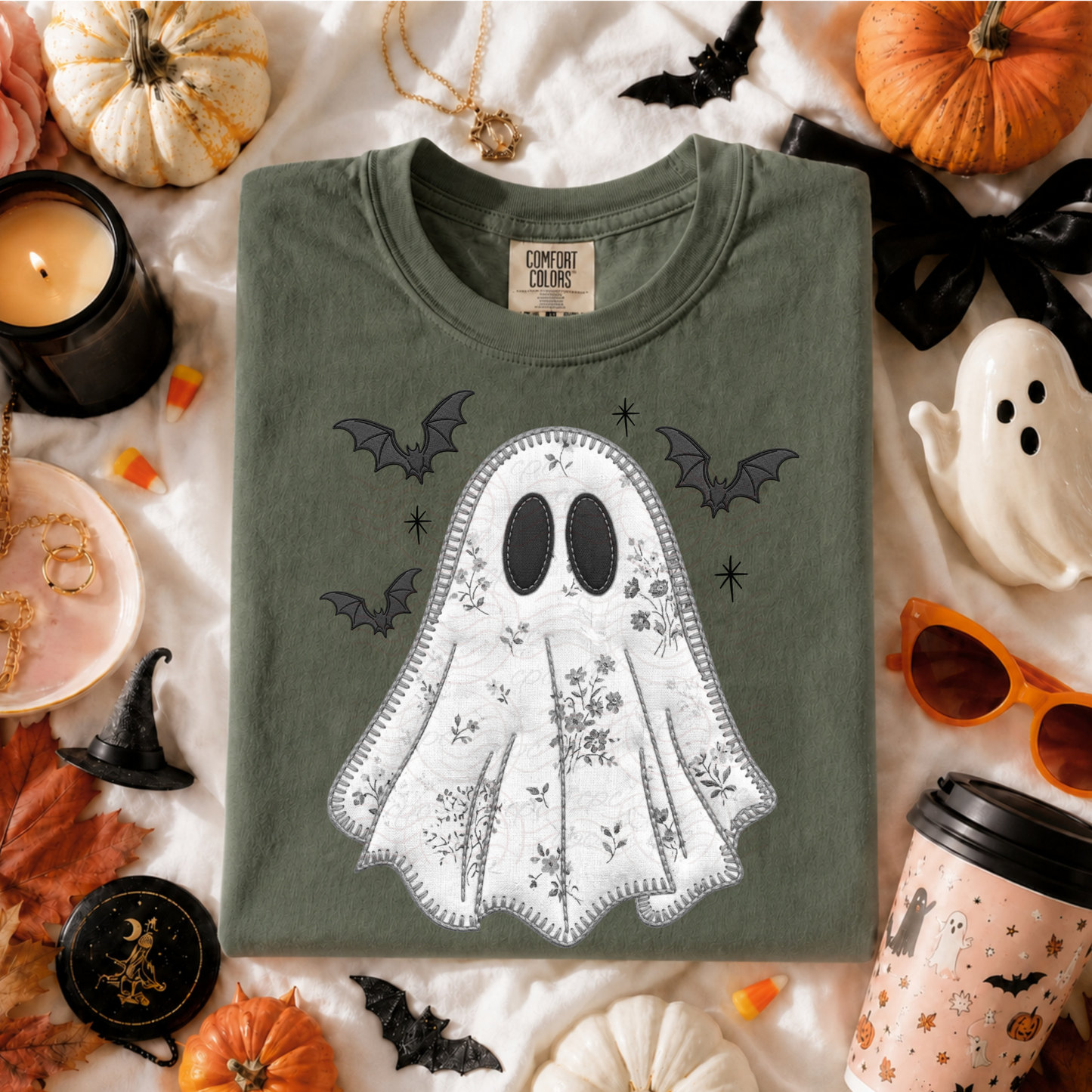 Faux Stitched Ghost