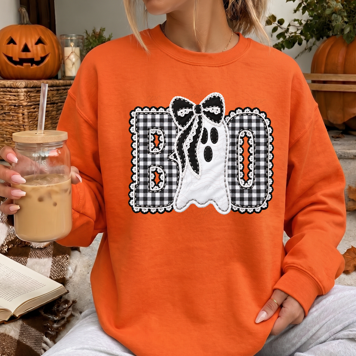 Faux Yarn Ghost
