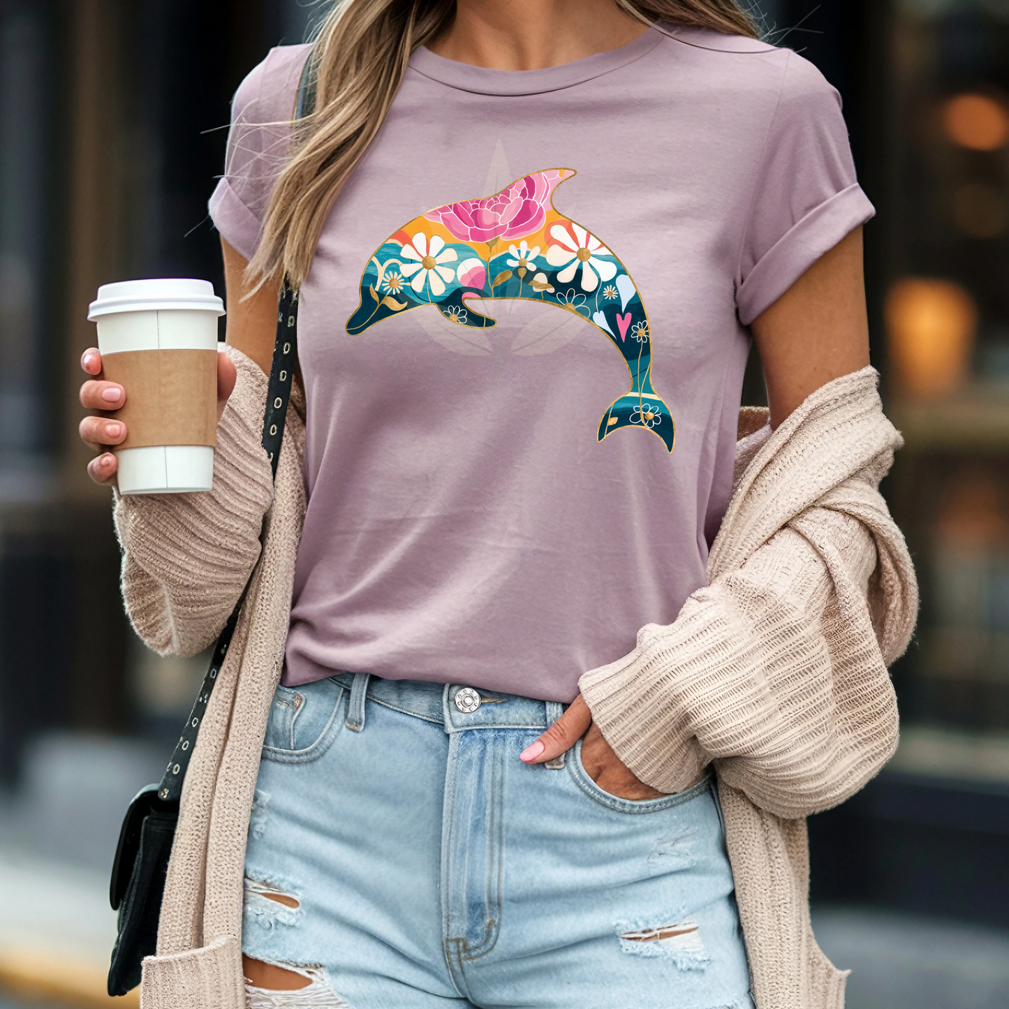 Floral Dolphin