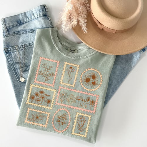 Flower Stamps