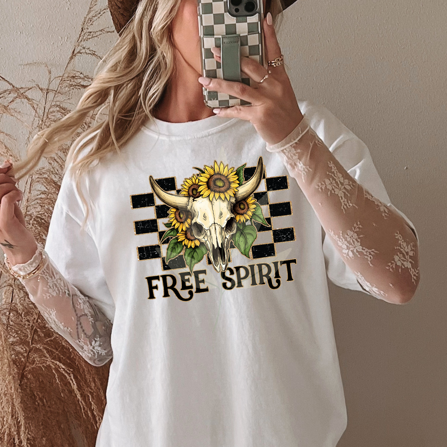Free Spirit Cow Skull