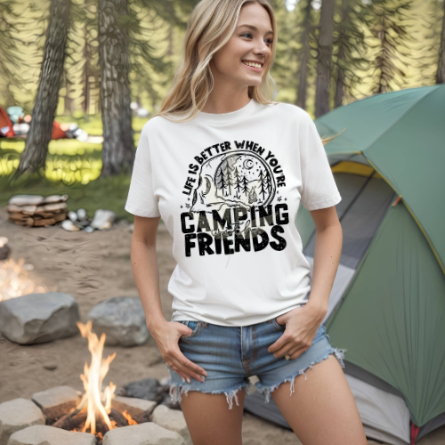 Friends Camping
