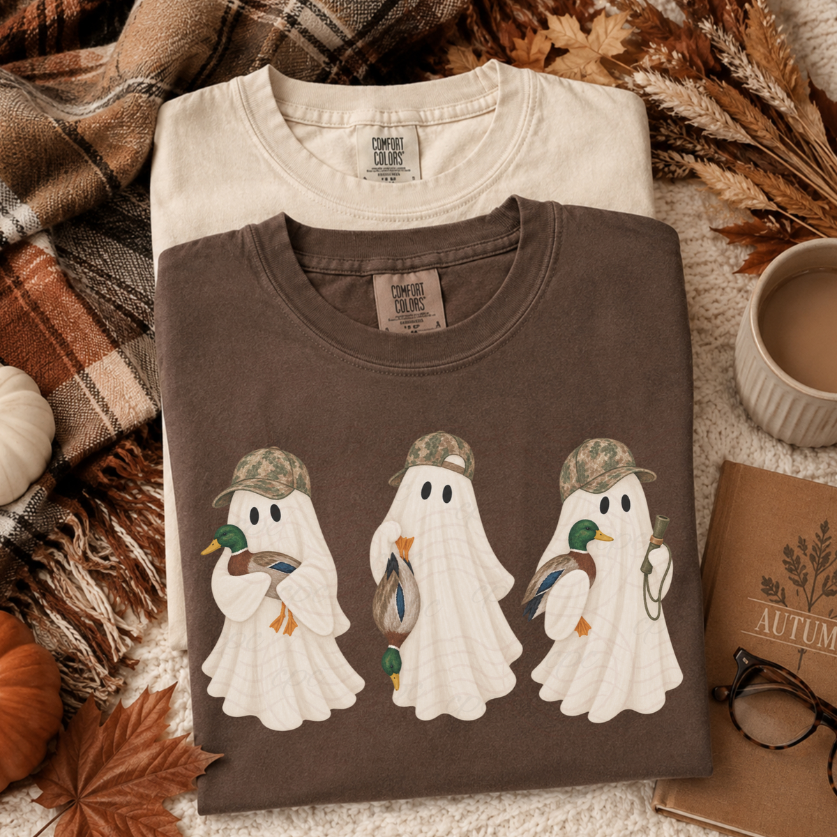 Ghost Mallard Ducks