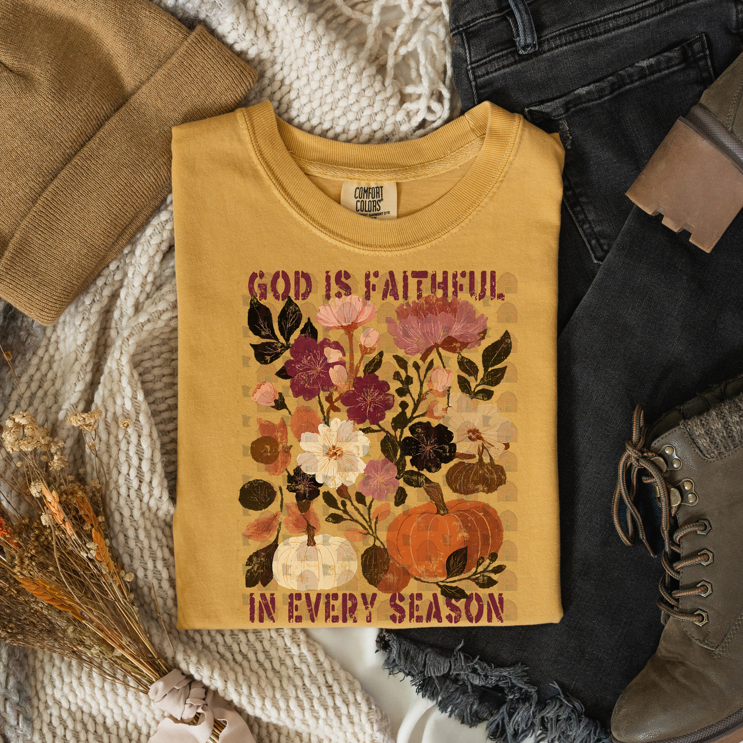 God Is Faithful Pumpkins