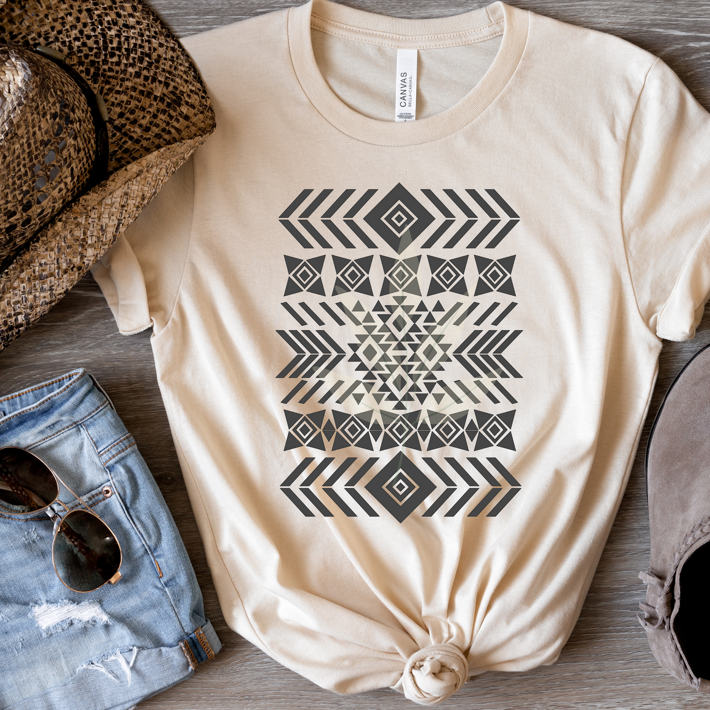 Grey Aztec