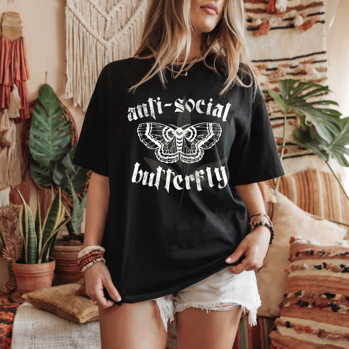 Grunge Anti Social Butterfly