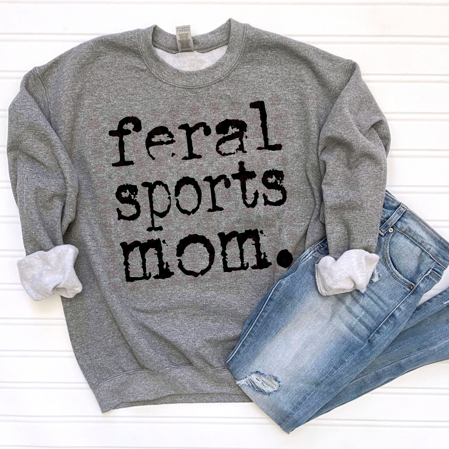 Grunge Feral Sports Mom