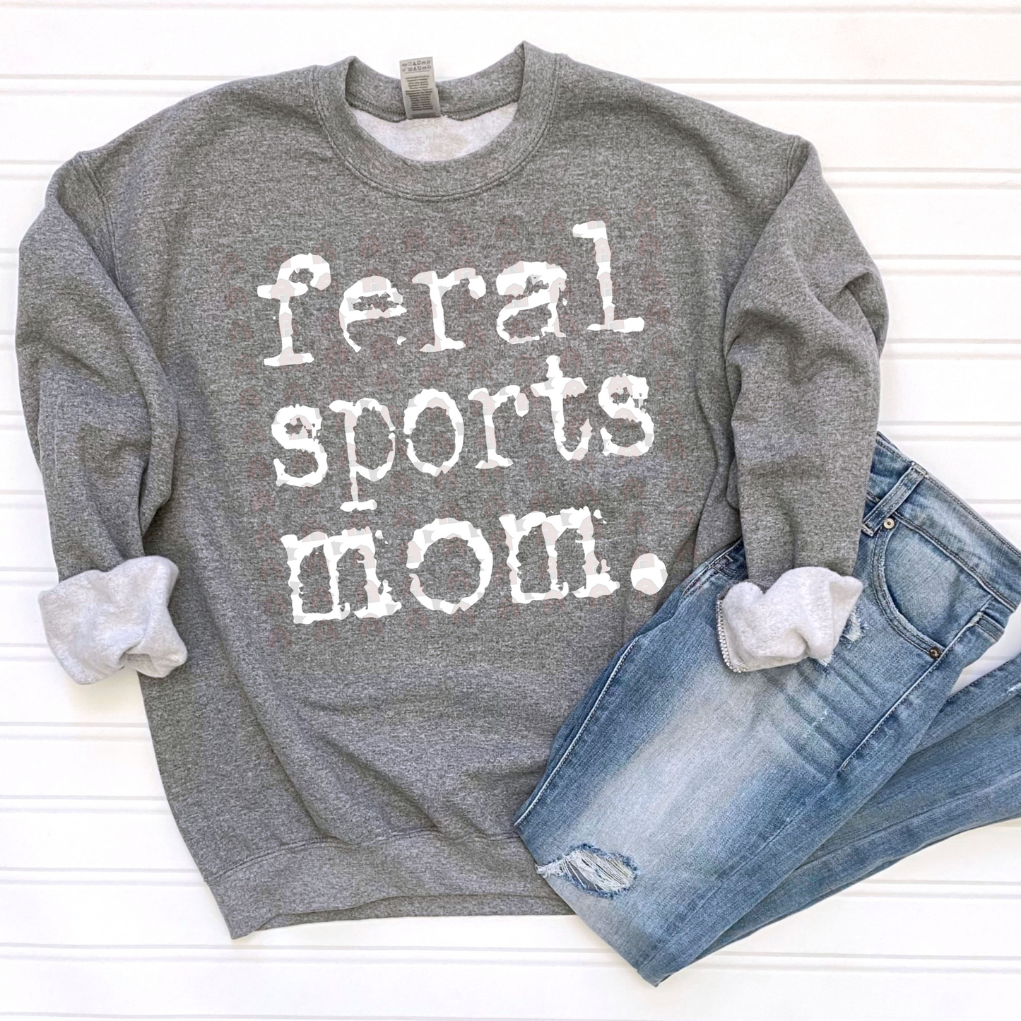 Grunge Feral Sports Mom