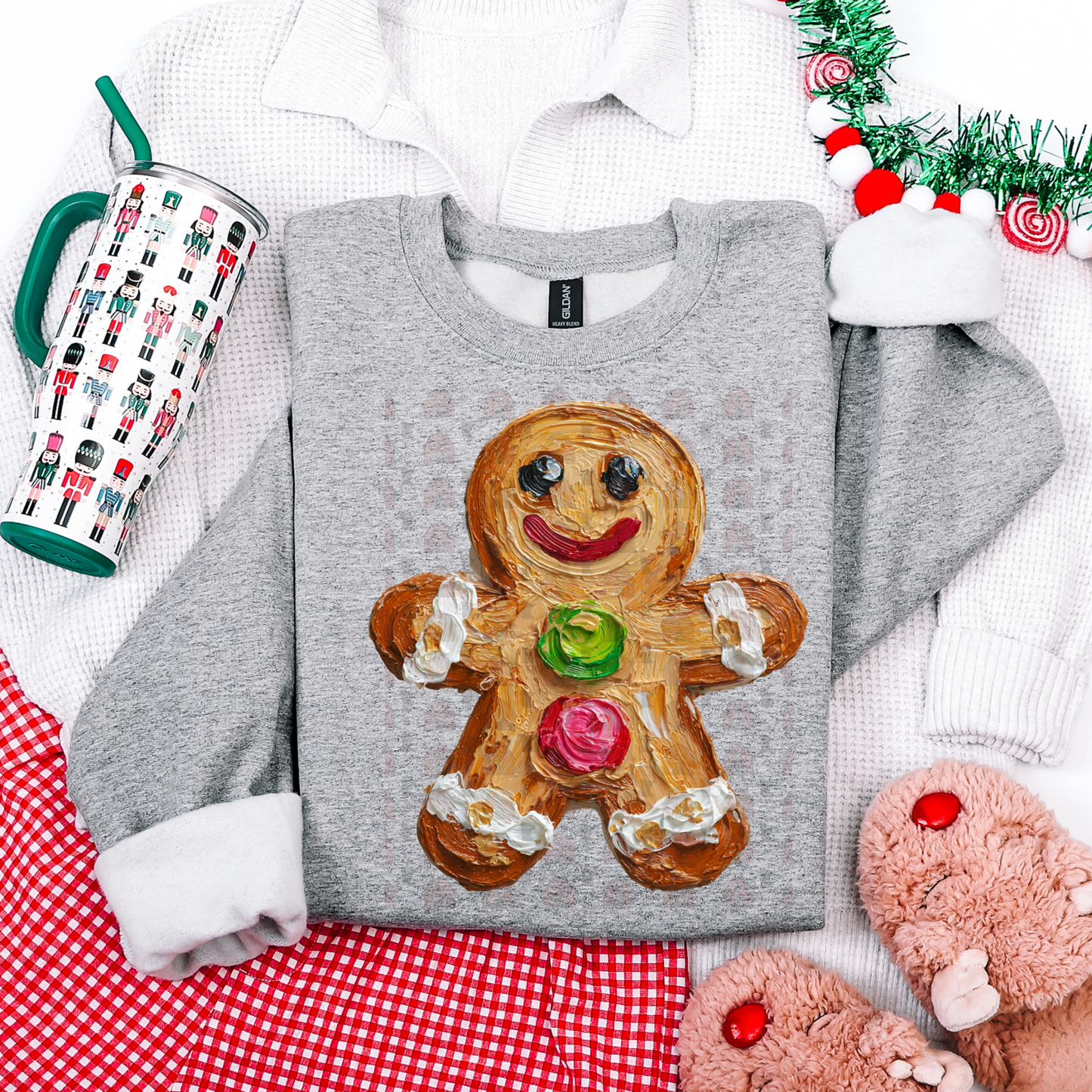 Hand Painted Gingerbread Man