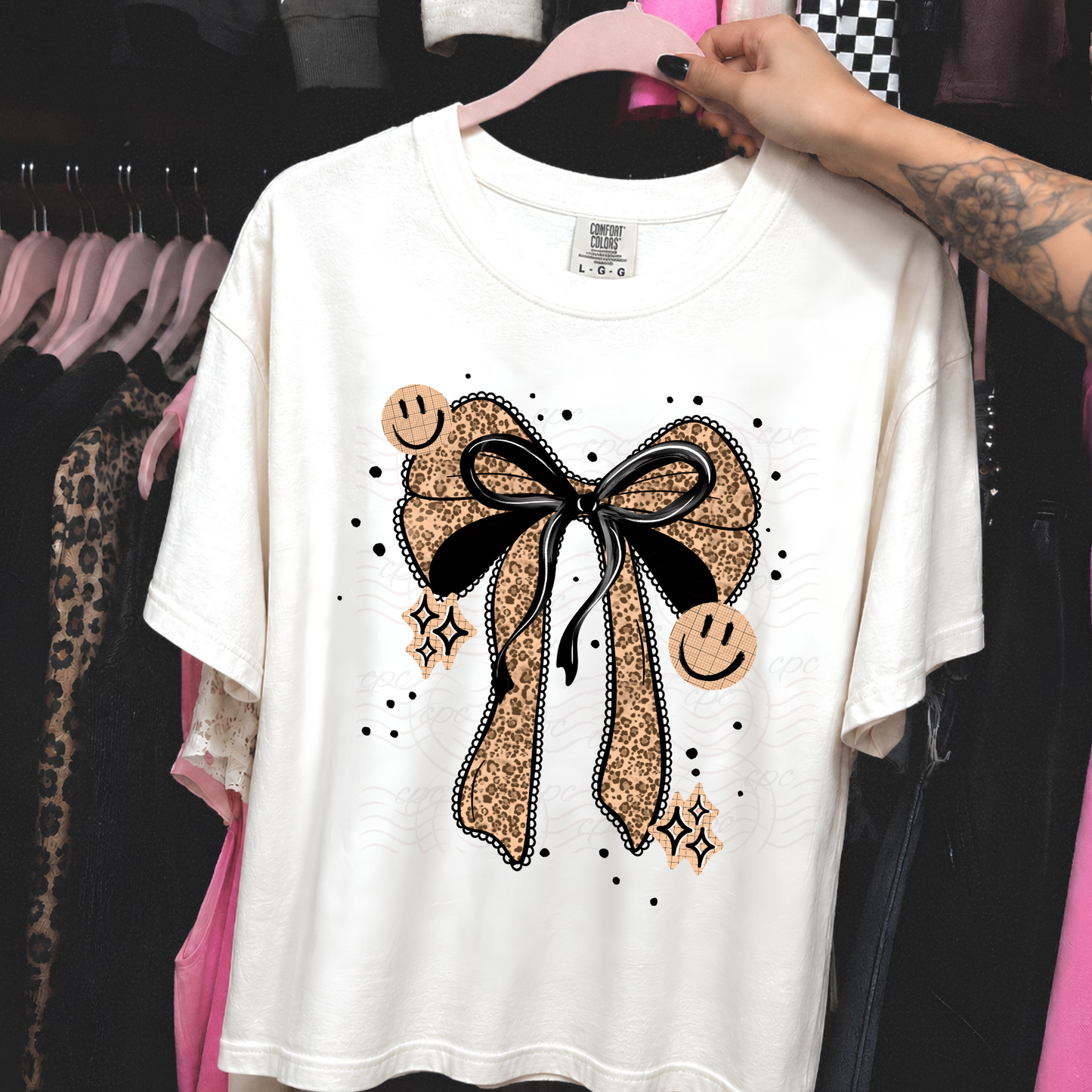 Happy Leopard Bow